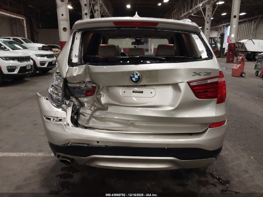 2016 BMW X3 xDrive28D VIN: 5UXWY3C56G0N87342 Lot: 43980792