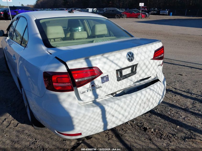 2016 Volkswagen Jetta 1.8T Sel VIN: 3VWL17AJ5GM341019 Lot: 43980796