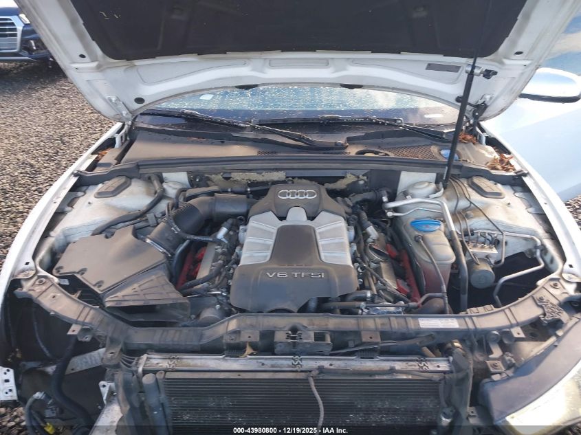 2013 Audi S5 3.0T Premium Plus VIN: WAUCGAFRXDA043505 Lot: 43980800