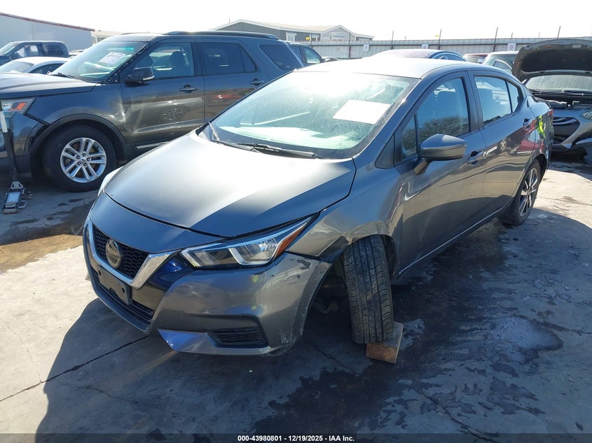 2021 Nissan Versa Sv Xtronic Cvt