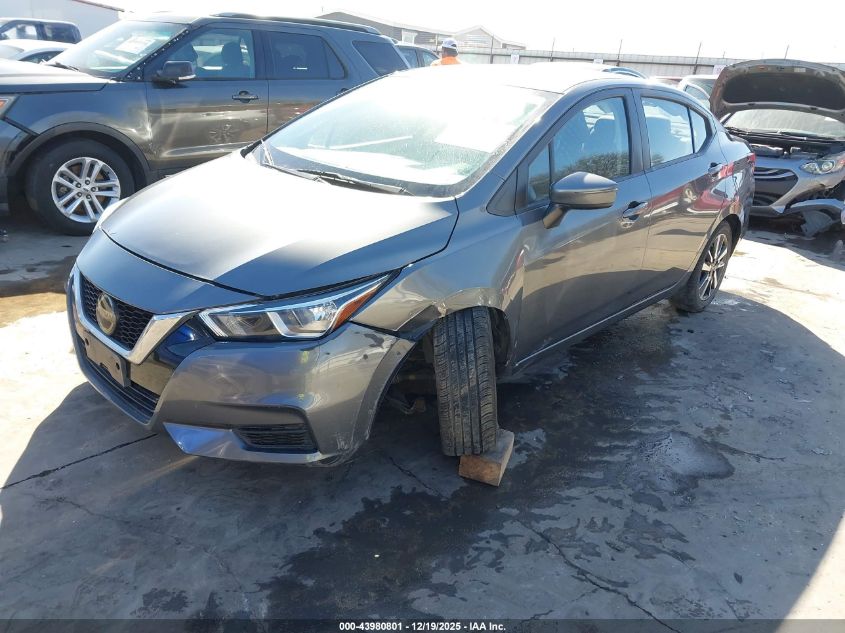 2021 Nissan Versa Sv Xtronic Cvt VIN: 3N1CN8EV6ML886449 Lot: 43980801