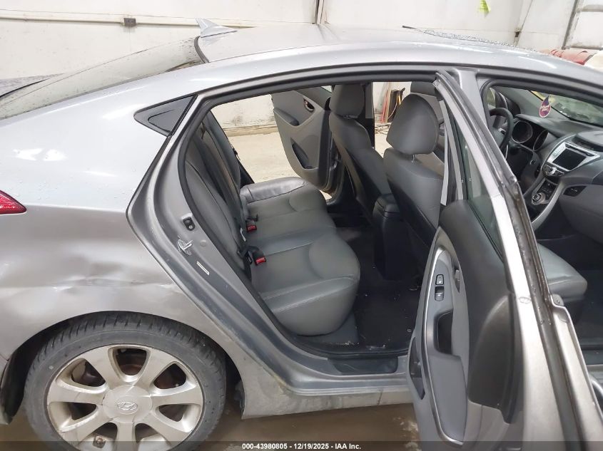 2011 Hyundai Elantra Limited (Ulsan Plant) VIN: KMHDH4AE1BU082078 Lot: 43980805