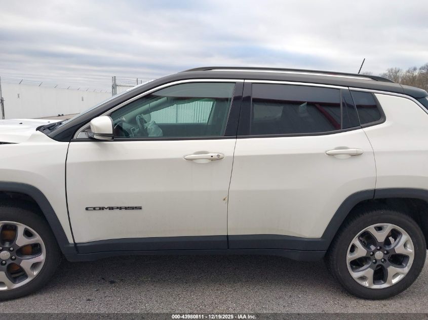 2021 Jeep Compass Limited 4X4 VIN: 3C4NJDCB3MT586158 Lot: 43980811