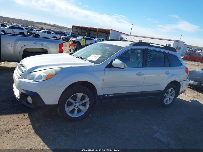 2014 Subaru Outback 2.5I Premium VIN: 4S4BRBCC9E3328440 Lot: 43980818