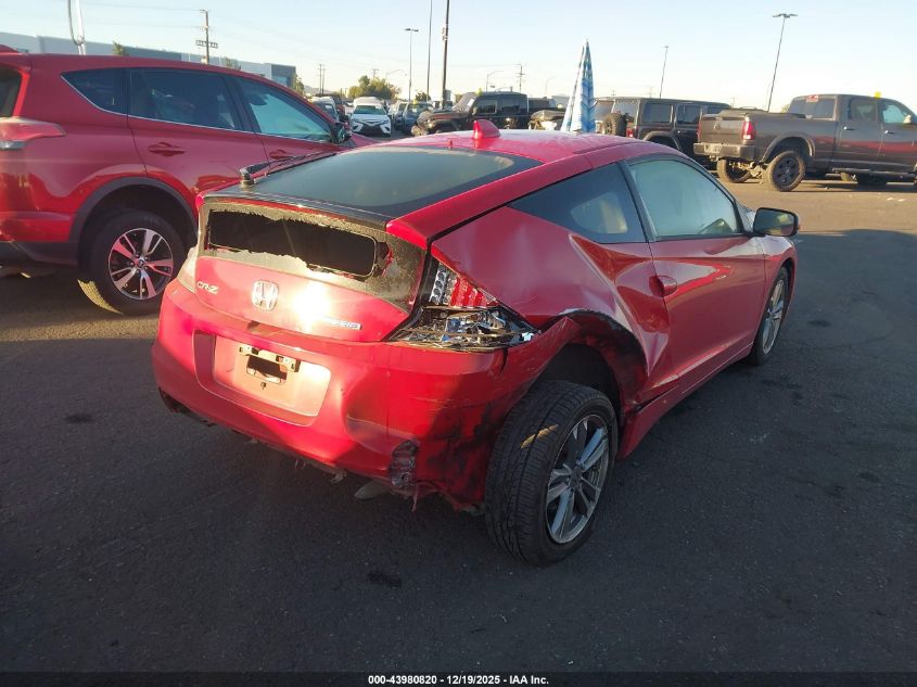 2013 Honda Cr-Z Ex VIN: JHMZF1D65DS002359 Lot: 43980820