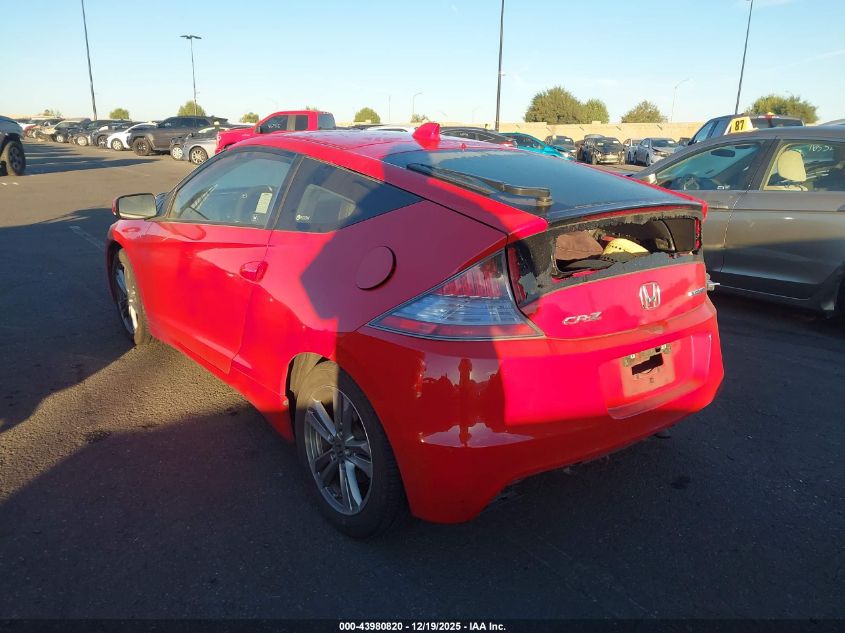 2013 Honda Cr-Z Ex VIN: JHMZF1D65DS002359 Lot: 43980820