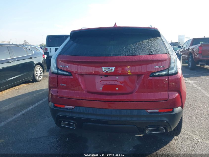 2023 Cadillac Xt4 Awd Sport VIN: 1GYFZFR4XPF225391 Lot: 43980821