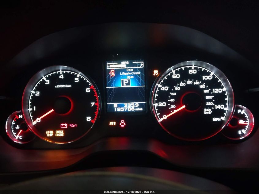 2014 Subaru Outback 2.5I Limited VIN: 4S4BRBLC4E3207993 Lot: 43980824