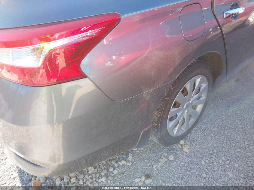 2017 Nissan Sentra Sv VIN: 3N1AB7AP0HY336156 Lot: 43980842