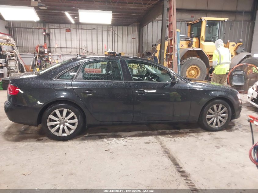 2012 Audi A4 2.0T Premium VIN: WAUAFAFL2CA118444 Lot: 43980841