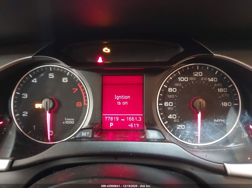 2012 Audi A4 2.0T Premium VIN: WAUAFAFL2CA118444 Lot: 43980841