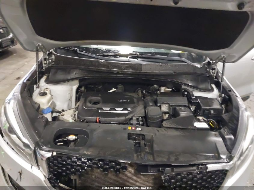 2016 Kia Sorento 2.4L Lx VIN: 5XYPGDA35GG043201 Lot: 43980845