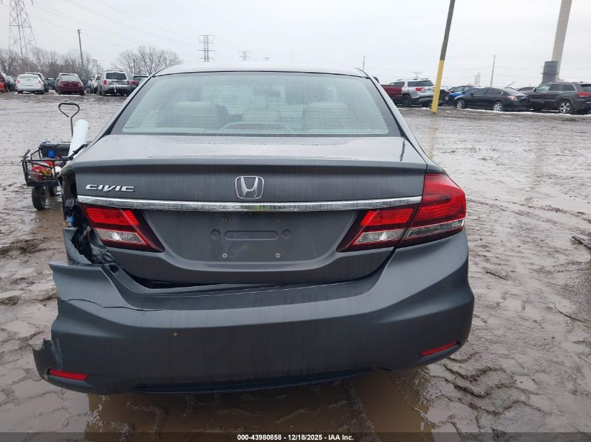 2013 Honda Civic Lx VIN: 2HGFB2F52DH545560 Lot: 43980858