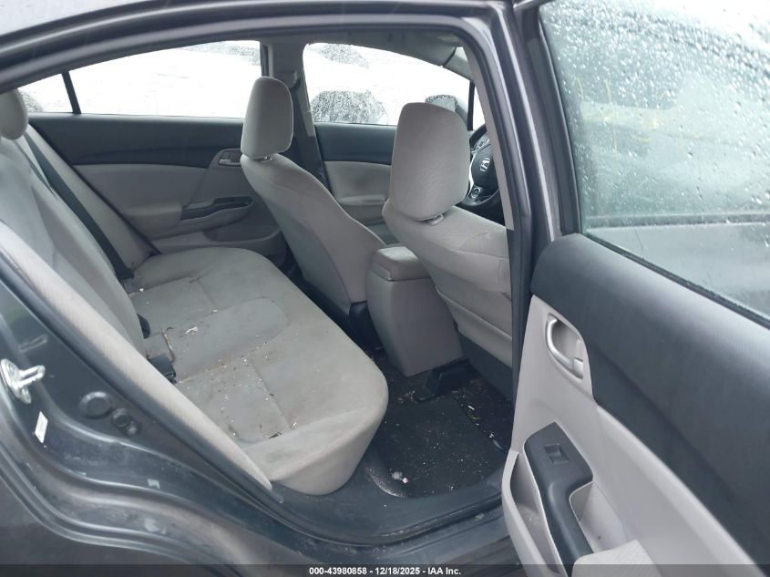 2013 Honda Civic Lx VIN: 2HGFB2F52DH545560 Lot: 43980858