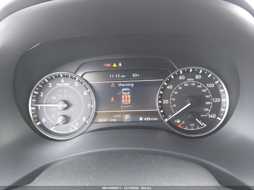 2024 Nissan Armada Sv 4Wd VIN: JN8AY2AD8R9710142 Lot: 43980871