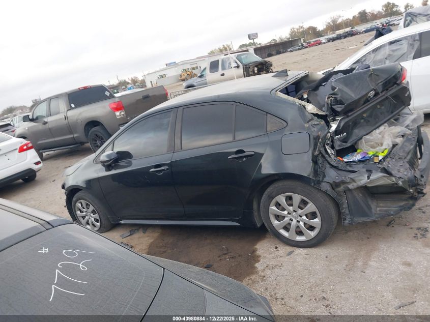 2020 Toyota Corolla Le VIN: JTDEPRAEXLJ109175 Lot: 43980884