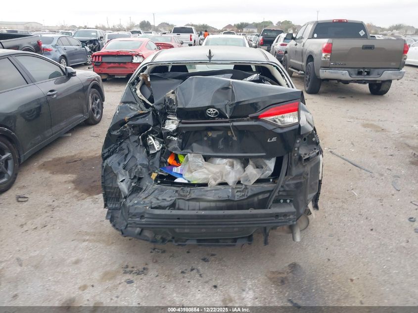 2020 Toyota Corolla Le VIN: JTDEPRAEXLJ109175 Lot: 43980884