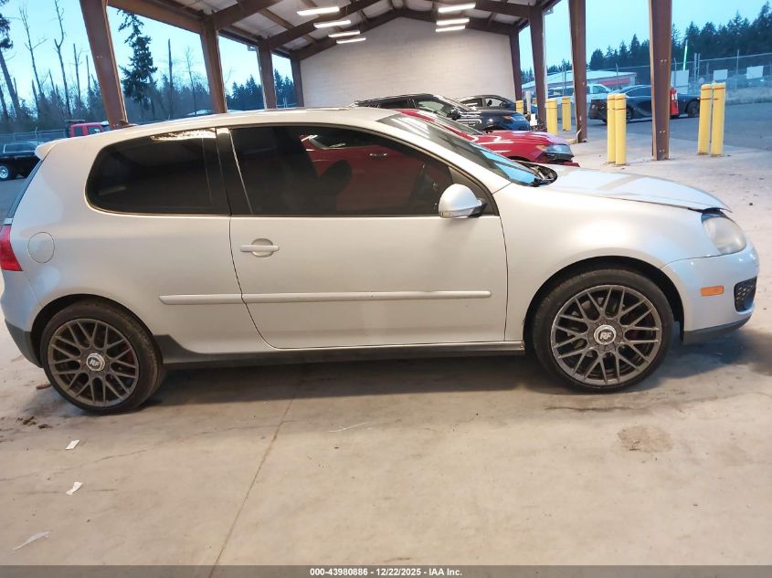 2007 Volkswagen Gti 2-Door VIN: WVWFV71K37W028595 Lot: 43980886