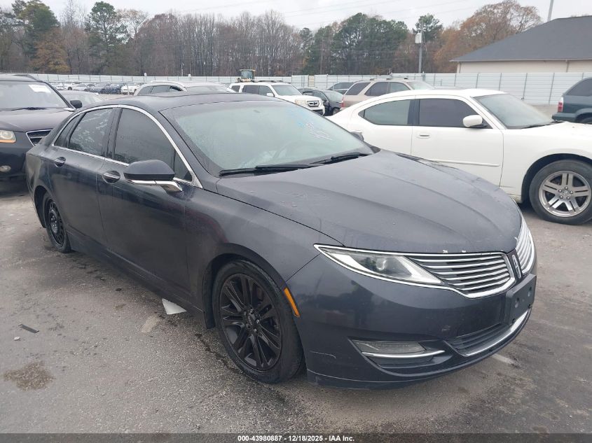 2013 Lincoln Mkz VIN: 3LN6L2G95DR826037 Lot: 43980887