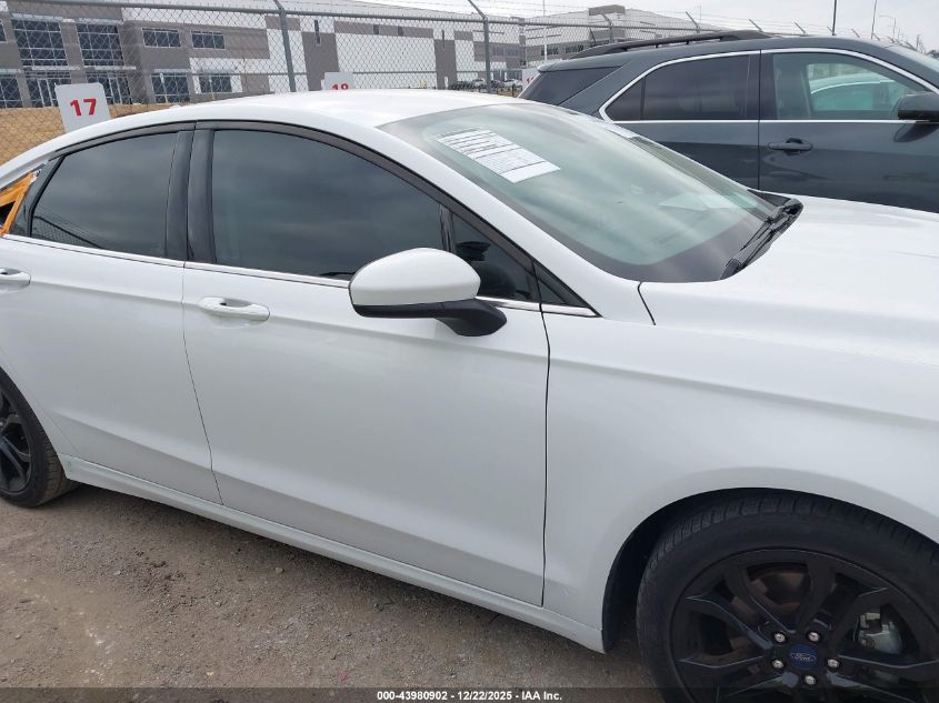 2019 Ford Fusion Se VIN: 3FA6P0HD2KR170060 Lot: 43980902