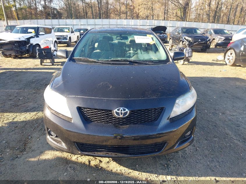 2010 Toyota Corolla Le VIN: 1NXBU4EE0AZ342160 Lot: 43980906