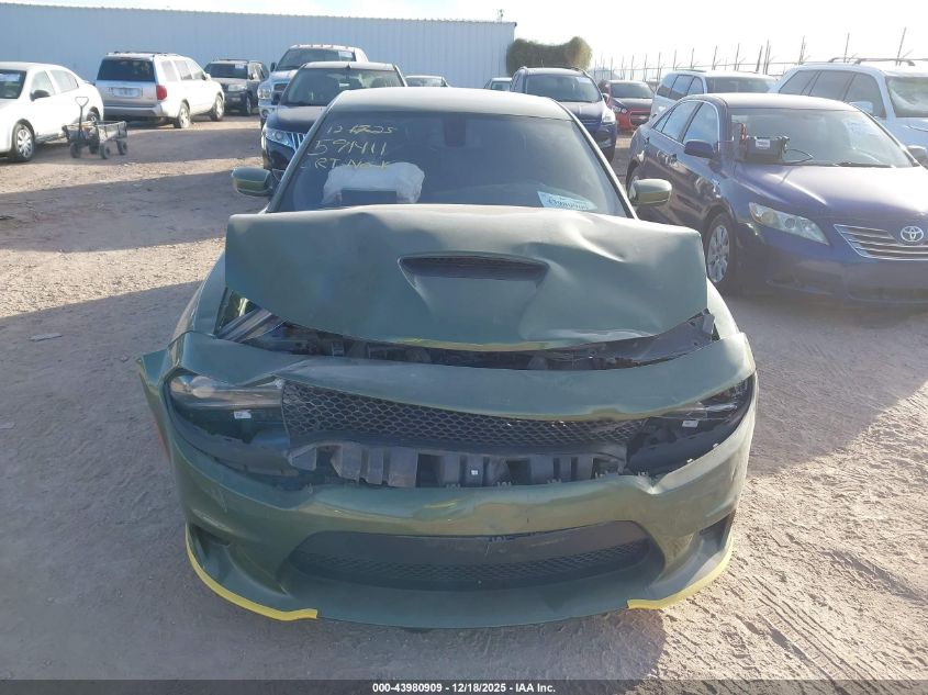 2021 Dodge Charger R/T Rwd VIN: 2C3CDXCT7MH671140 Lot: 43980909