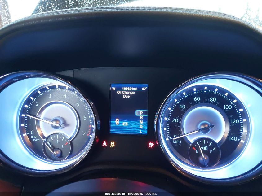 2012 Chrysler 300 VIN: 2C3CCAAG8CH206340 Lot: 43980930