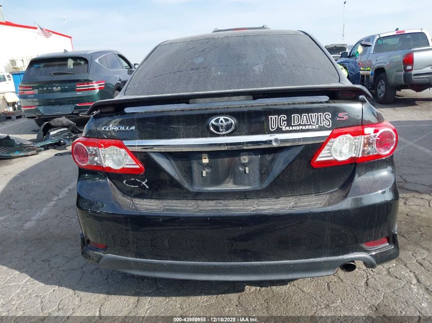 2012 Toyota Corolla S VIN: 5YFBU4EE8CP005174 Lot: 43980958