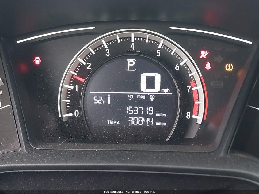 2017 Honda Civic Lx VIN: 2HGFC2F55HH536760 Lot: 43980959