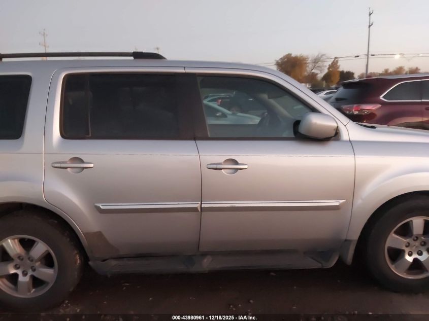 2011 Honda Pilot Ex-L VIN: 5FNYF3H54BB023126 Lot: 43980961