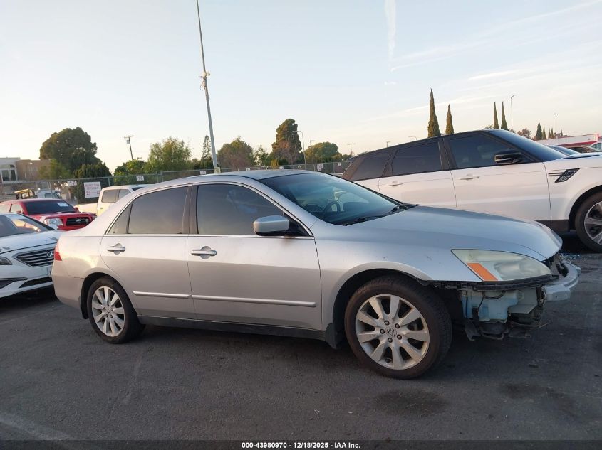 2007 Honda Accord 3.0 Se VIN: 1HGCM66437A044286 Lot: 43980970