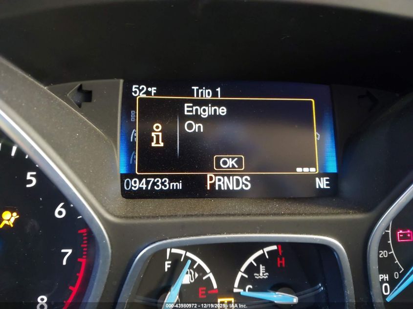 2016 Ford Focus Se VIN: 1FADP3K24GL375644 Lot: 43980972