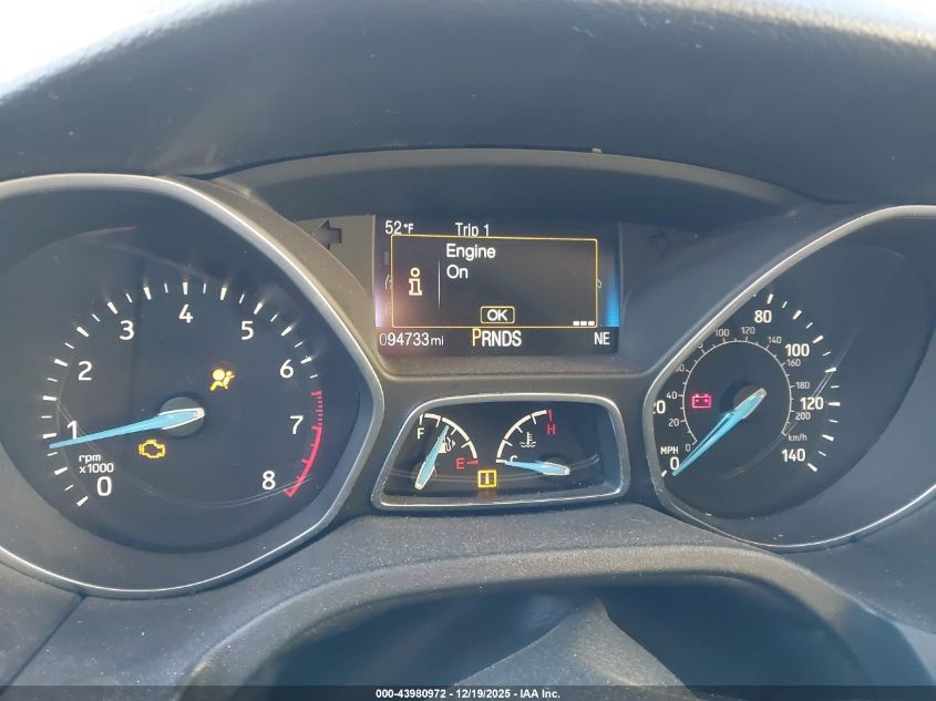 2016 Ford Focus Se VIN: 1FADP3K24GL375644 Lot: 43980972