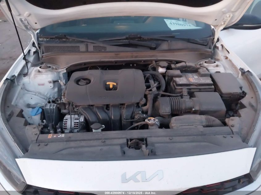 2022 Kia Forte Gt-Line VIN: 3KPF54AD9NE475763 Lot: 43980974