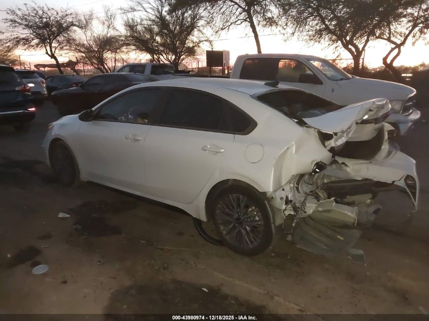 2022 Kia Forte Gt-Line VIN: 3KPF54AD9NE475763 Lot: 43980974