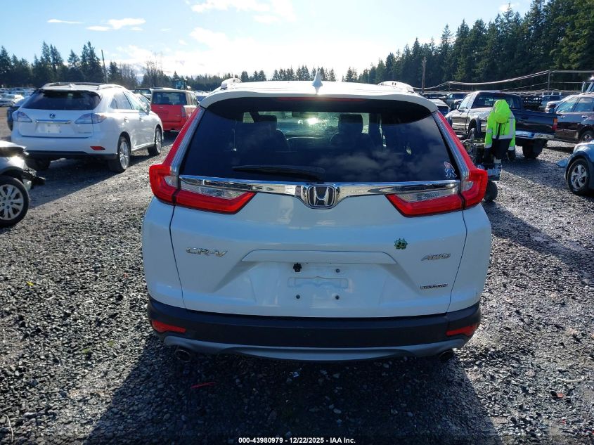 2018 Honda Cr-V Touring VIN: 2HKRW2H90JH647359 Lot: 43980979