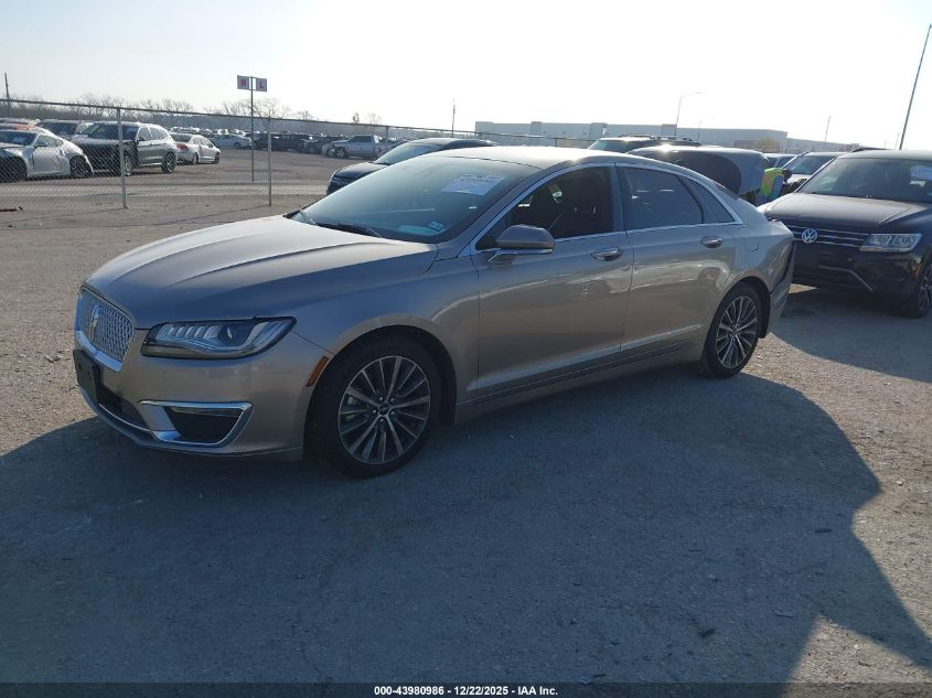2019 Lincoln Mkz Standard