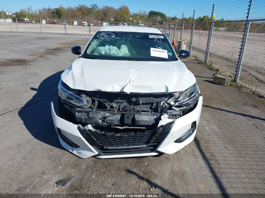 2021 Nissan Sentra Sr Xtronic Cvt VIN: 3N1AB8DV4MY232117 Lot: 43980987