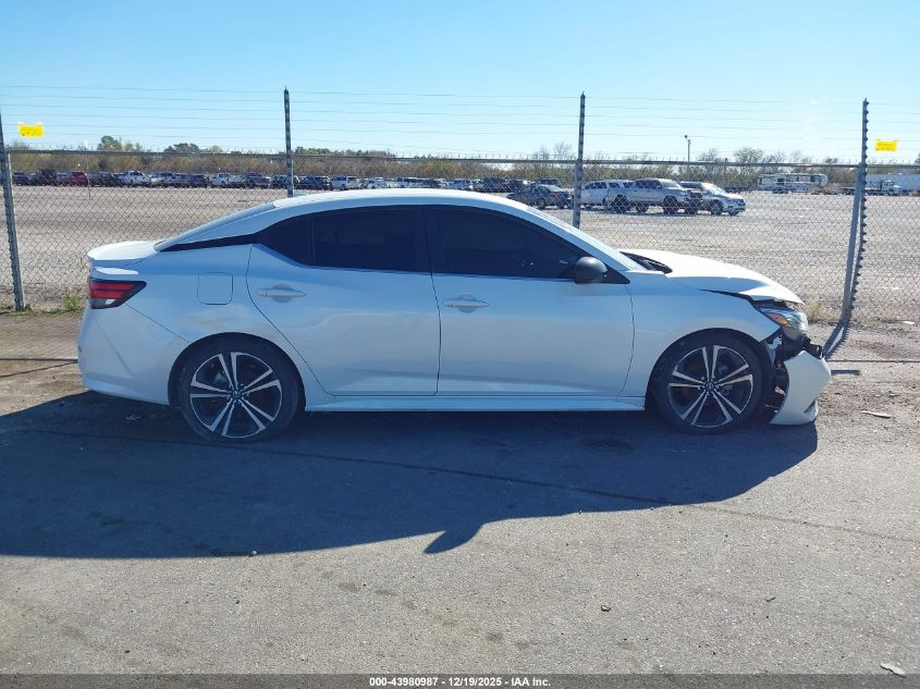 2021 Nissan Sentra Sr Xtronic Cvt VIN: 3N1AB8DV4MY232117 Lot: 43980987