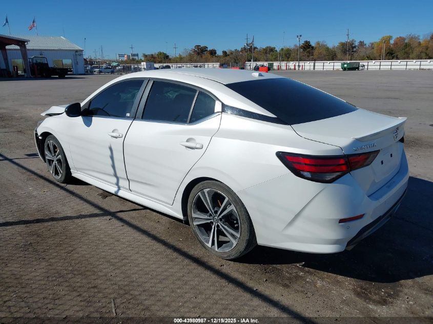 2021 Nissan Sentra Sr Xtronic Cvt VIN: 3N1AB8DV4MY232117 Lot: 43980987