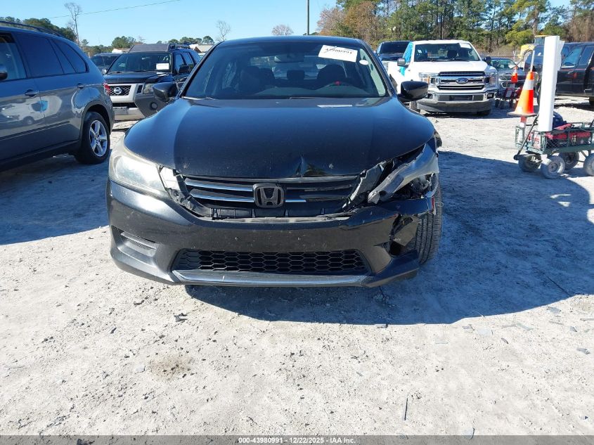 2013 Honda Accord Lx VIN: 1HGCR2F34DA255753 Lot: 43980991