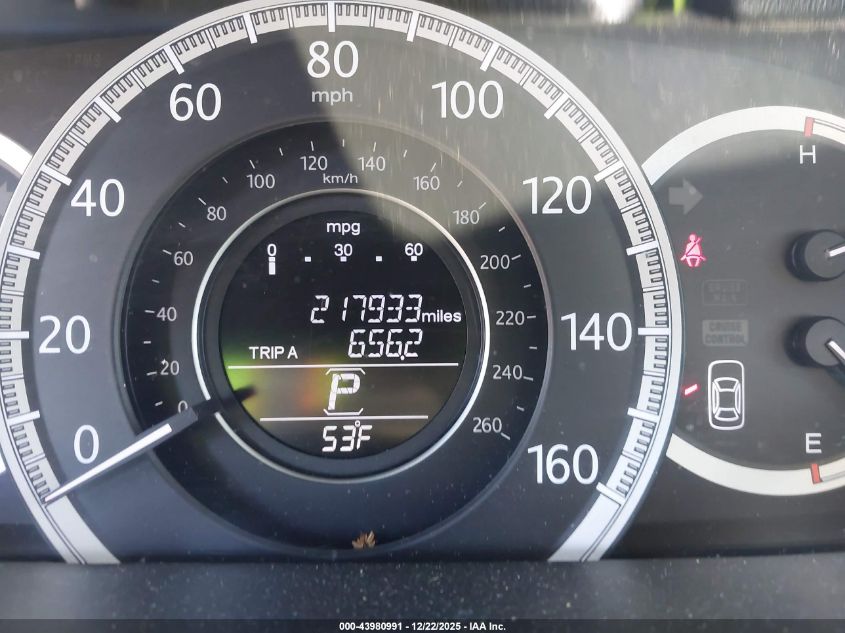 2013 Honda Accord Lx VIN: 1HGCR2F34DA255753 Lot: 43980991