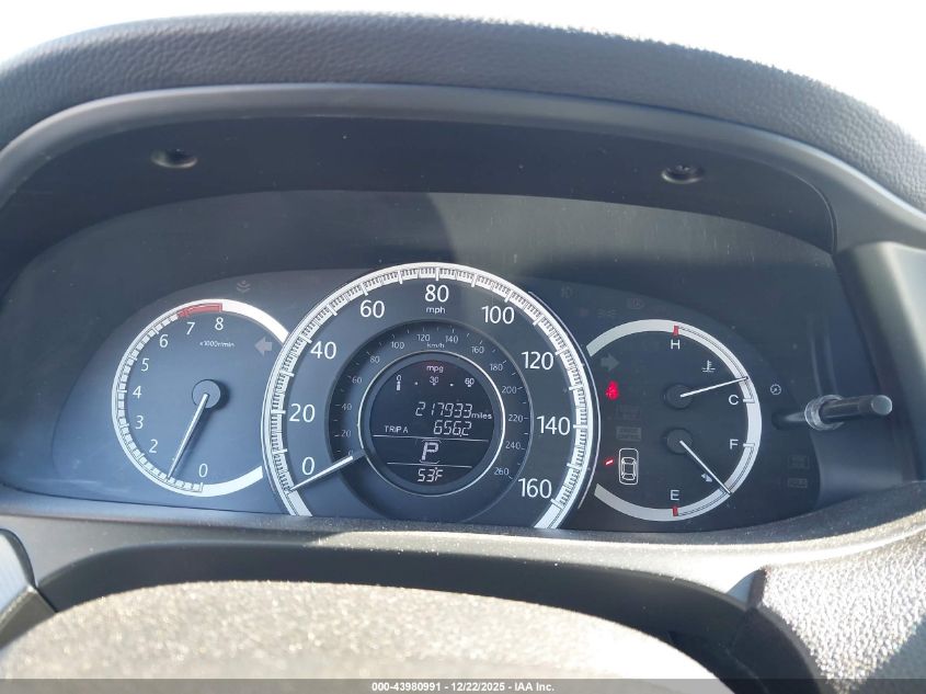 2013 Honda Accord Lx VIN: 1HGCR2F34DA255753 Lot: 43980991