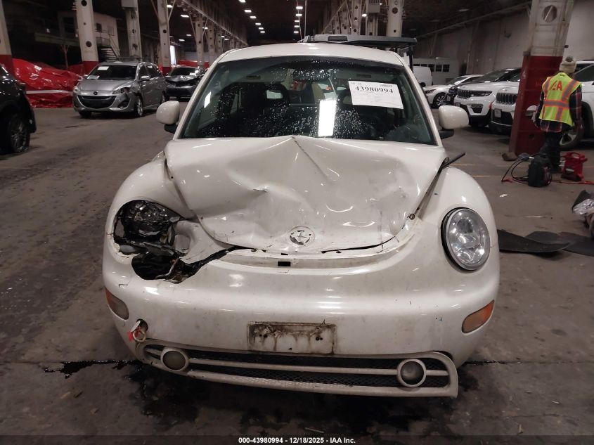 1999 Volkswagen New Beetle Gls VIN: 3VWCA21C0XM435796 Lot: 43980994