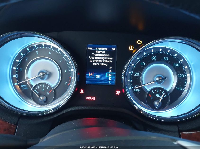 2012 Chrysler 300 Limited VIN: 2C3CCACG0CH242360 Lot: 43981000