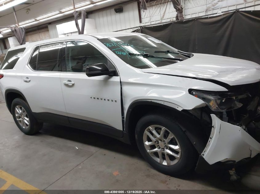 2021 Chevrolet Traverse Fwd Ls VIN: 1GNERFKW2MJ232655 Lot: 43981005