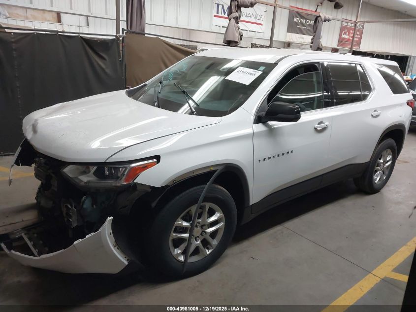 2021 Chevrolet Traverse Fwd Ls VIN: 1GNERFKW2MJ232655 Lot: 43981005