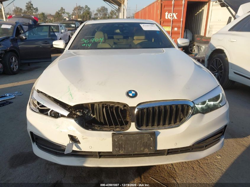 2019 BMW 530I VIN: WBAJA5C57KWW05734 Lot: 43981007