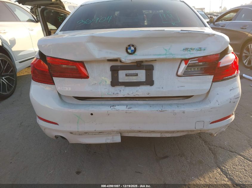 2019 BMW 530I VIN: WBAJA5C57KWW05734 Lot: 43981007