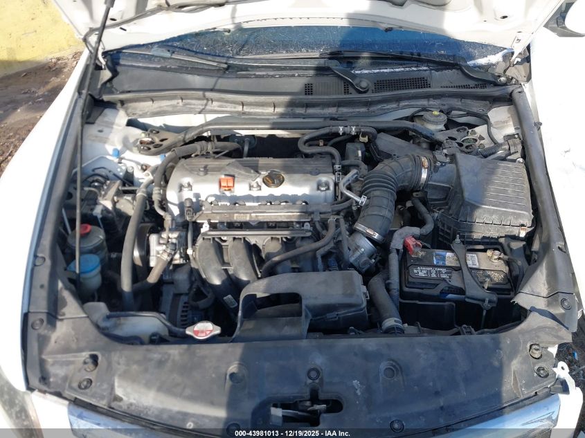 2012 Honda Accord 2.4 Ex-L VIN: 1HGCP2F8XCA031001 Lot: 43981013